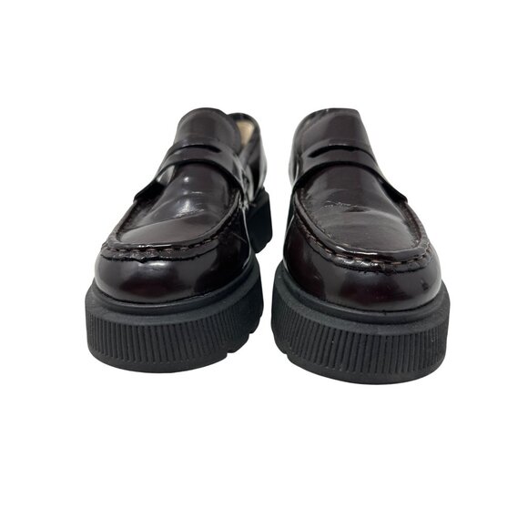 Kenneth Cole Women’s Marge Lug Sole Loafers Color Bordeaux Size 7.5 - Picture 5 of 12